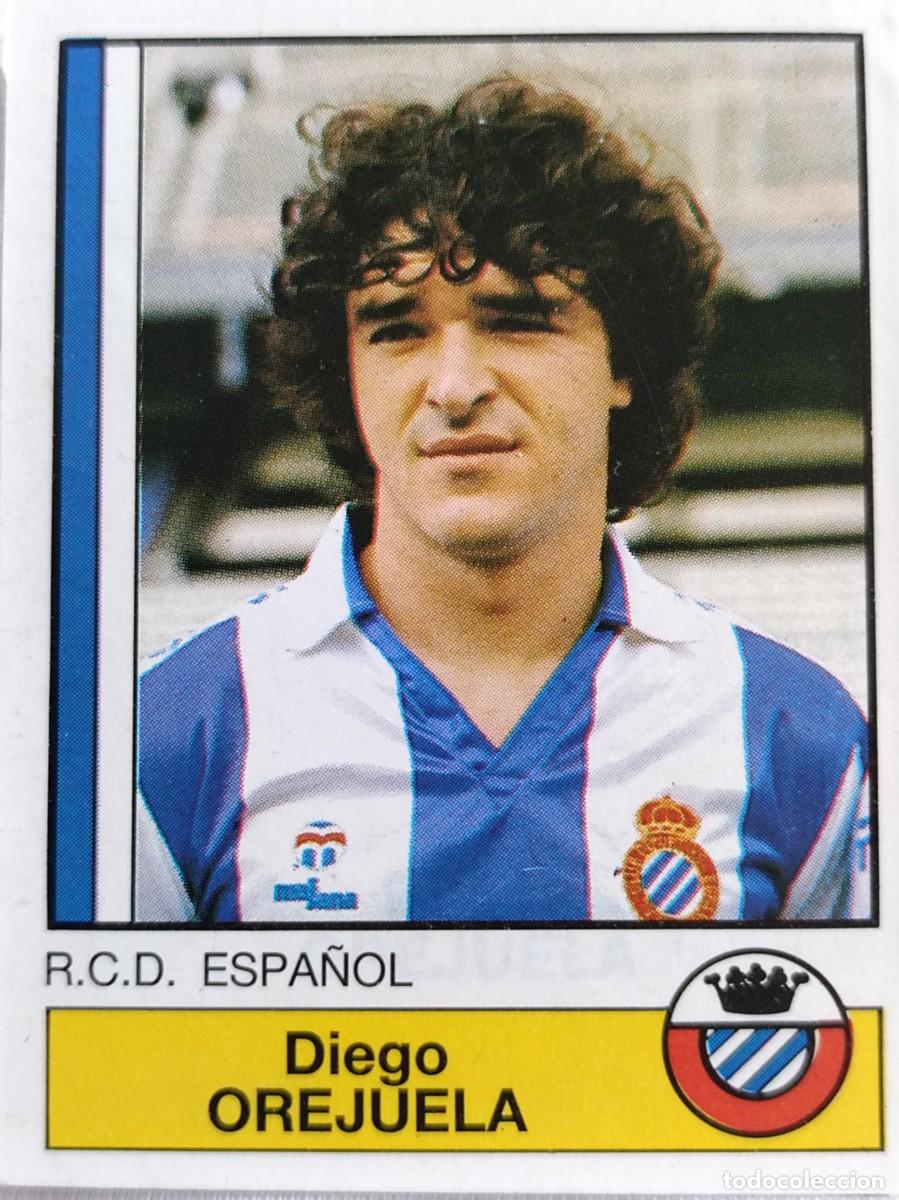 Cromos de f&uacute;tbol: #106 OREJUELA (R.C.D. ESPA&Ntilde;OL) FUTBOL 87 PANINI