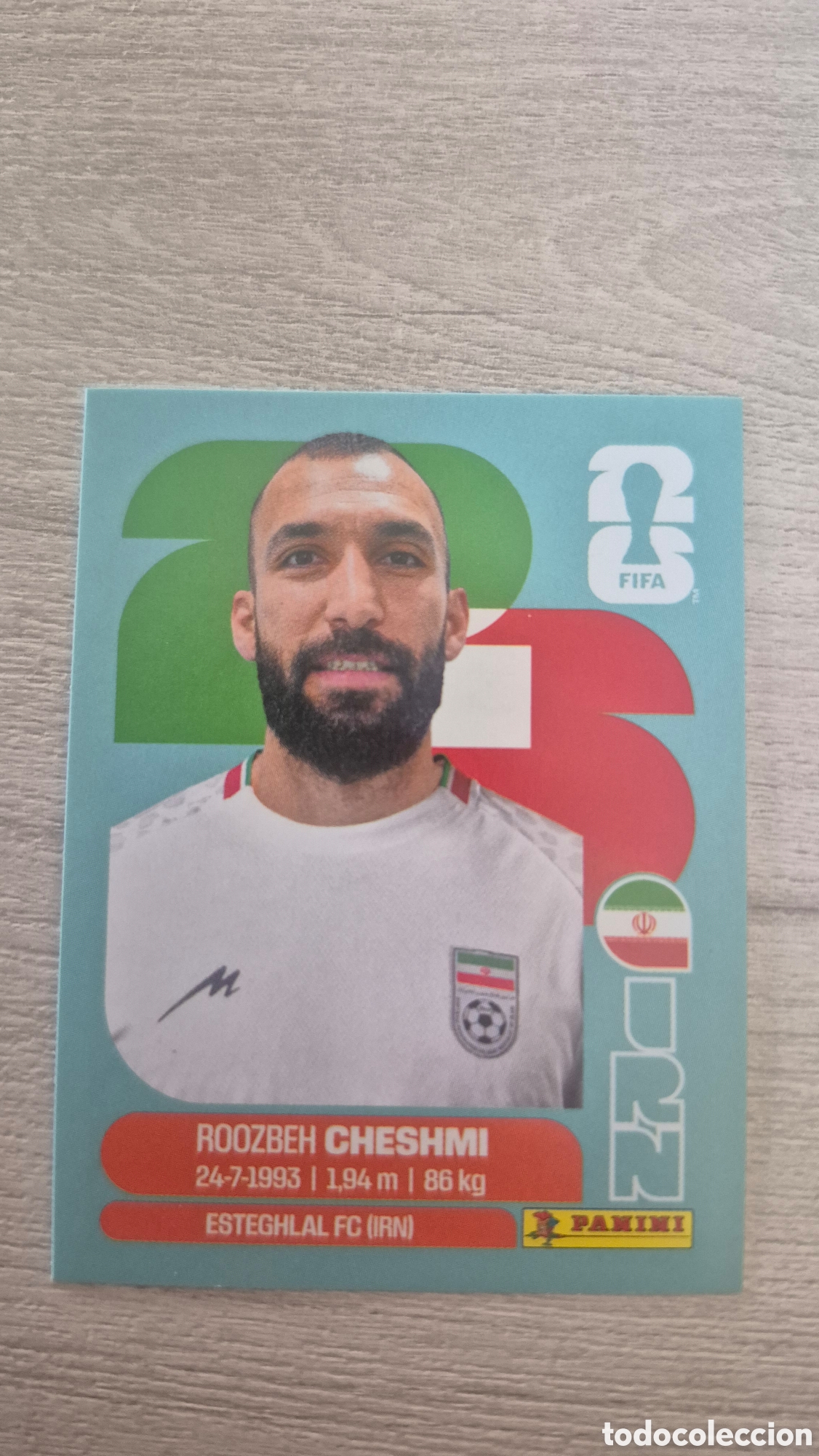 Cromos de f&uacute;tbol: IRN15 Cheshmi FIFA World Cup 2026