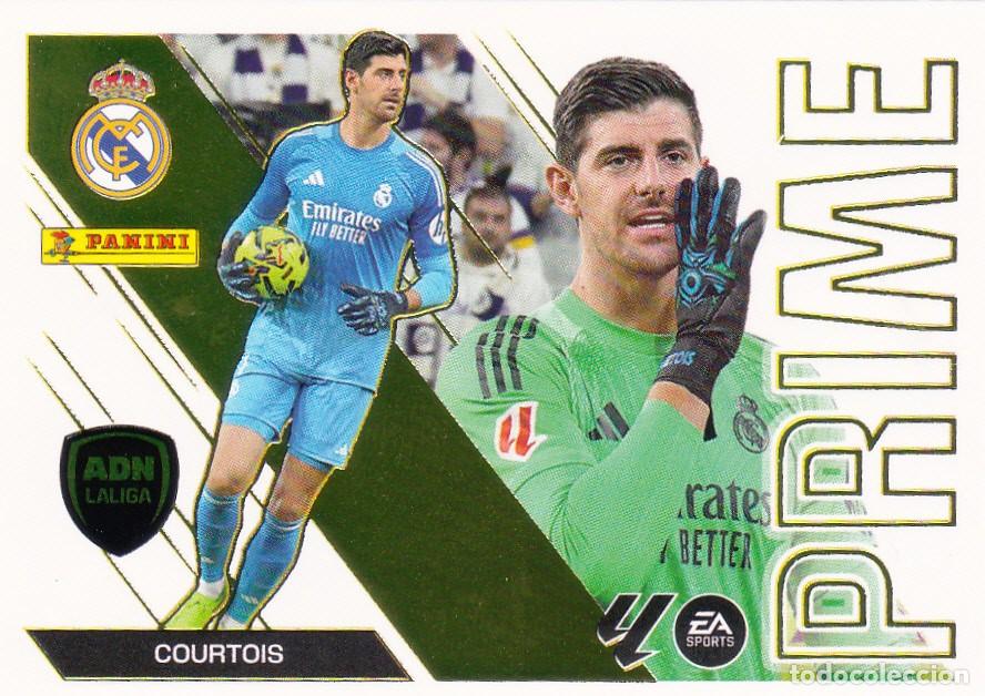 Figurine di Calcio: ESTE 2026-27 * COURTOIS * ADN PRIME N&ordm; 3 - DEL REAL MADRID (NUEVO DE SOBRE) (A-20)