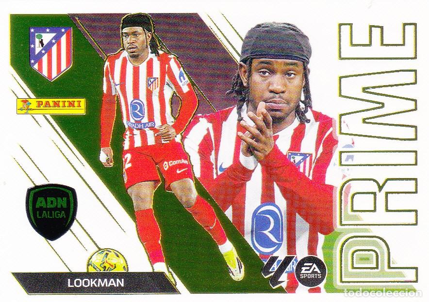 Cromos de f&uacute;tbol: ESTE 2026-27 * LOOKMAN * ADN PRIME N&ordm; 7 - DEL AT. MADRID (NUEVO DE SOBRE) (A-20)