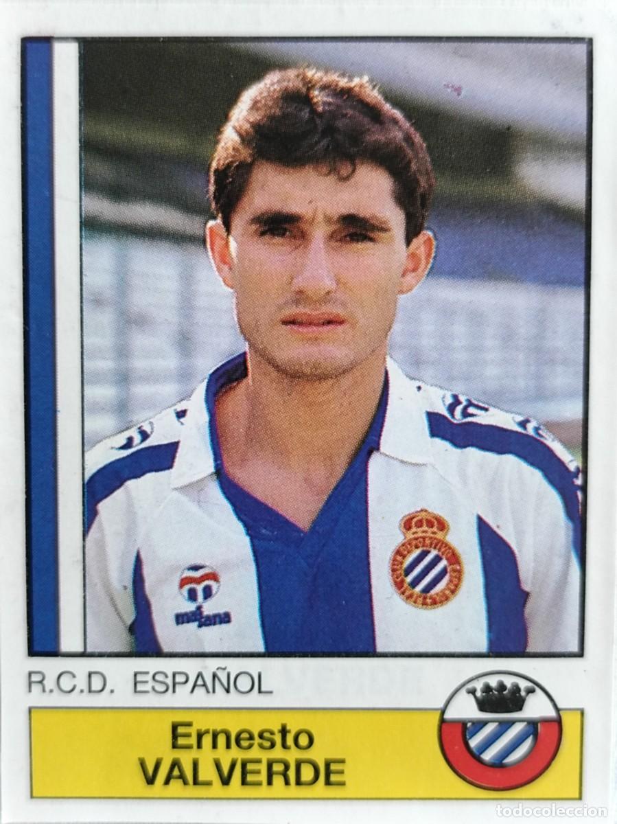Cromos de f&uacute;tbol: #111 VALVERDE (R.C.D. ESPA&Ntilde;OL) FUTBOL 87 PANINI