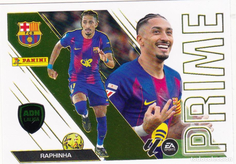 Cromos de f&uacute;tbol: ESTE 2026-27 * RAPHINHA * ADN PRIME N&ordm; 13 - DEL BARCELONA (NUEVO DE SOBRE) (A-20)
