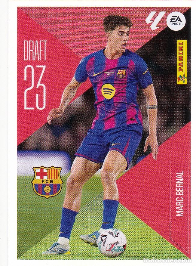 Cromos de f&uacute;tbol: ESTE 2026-27 * MARC BERNAL * DRAFT 23 N&ordm; 15 - DEL BARCELONA (NUEVO DE SOBRE) (A-20)