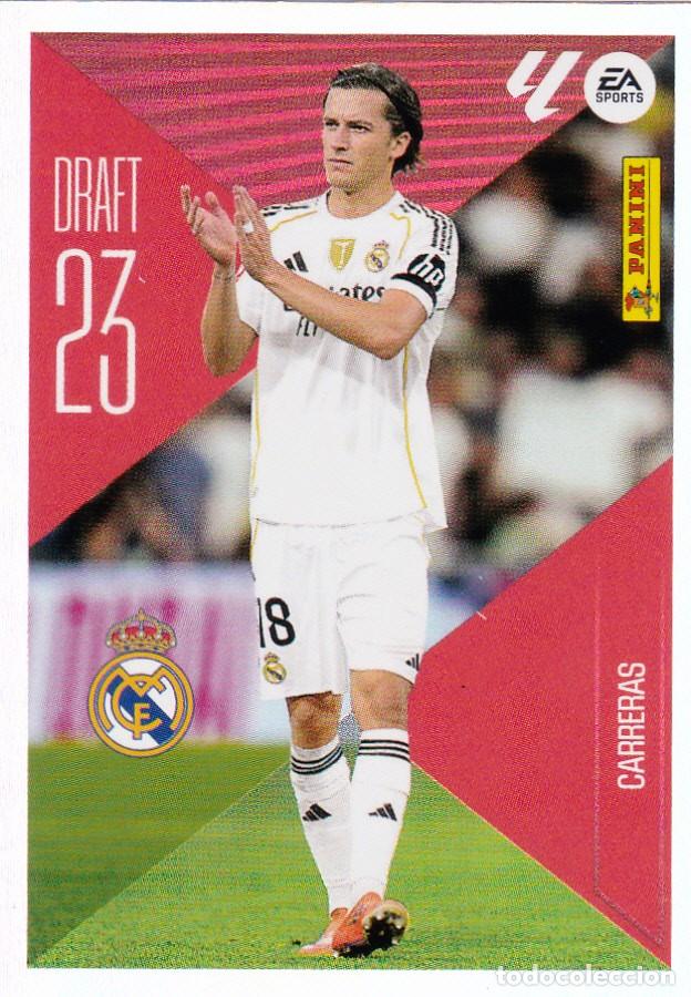 Cartes &agrave; collectionner de Football: ESTE 2026-27 * CARRERAS * DRAFT 23 N&ordm; 5 - DEL REAL MADRID (NUEVO DE SOBRE) (A-20)