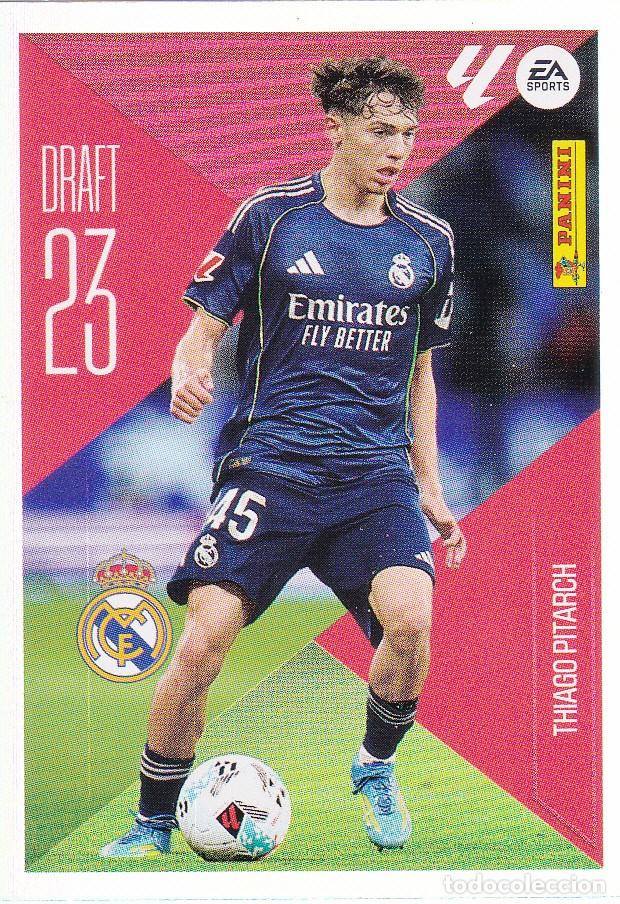 Cartes &agrave; collectionner de Football: ESTE 2026-27 * THIAGO PITARCH * DRAFT 23 N&ordm; 22 - DEL REAL MADRID (NUEVO DE SOBRE) (A-20)