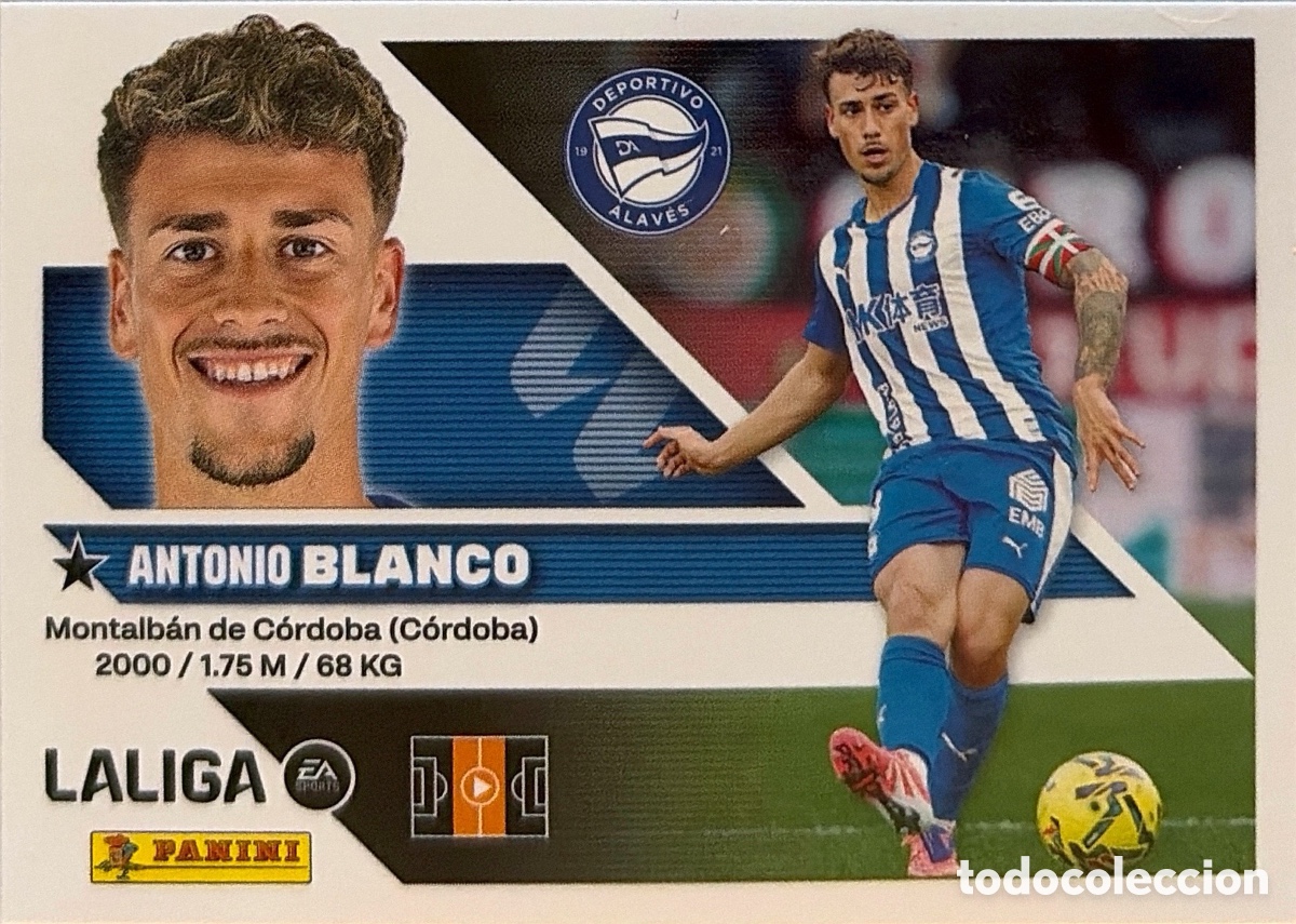 Figurine di Calcio: 12.- Blanco (ALAVES)- COLECCIONES ESTE 2026/27 (PANINI)