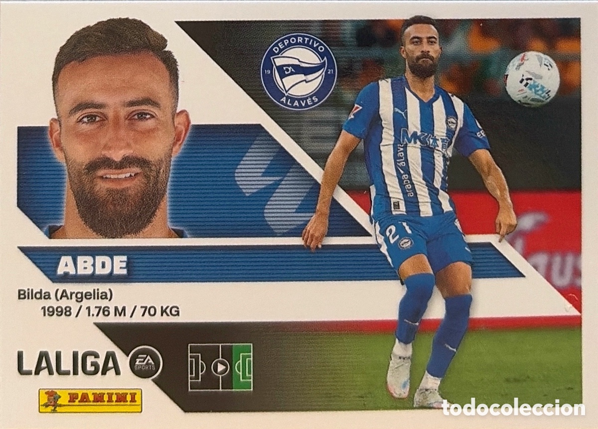 Figurine di Calcio: 18A.- Abde (ALAVES)- COLECCIONES ESTE 2026/27 (PANINI)