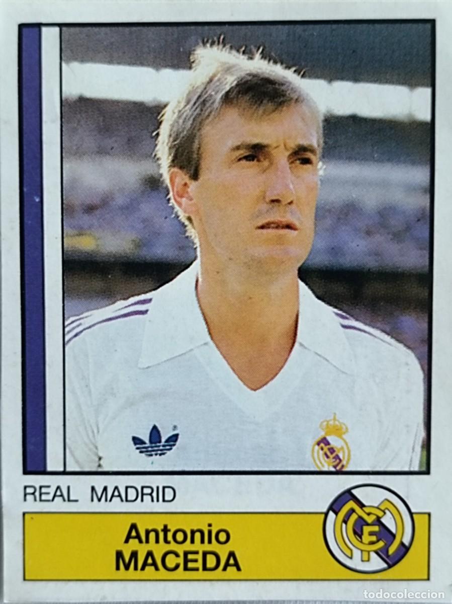 Figurine di Calcio: #121 MACEDA (REAL MADRID C.F.) FUTBOL 87 PANINI