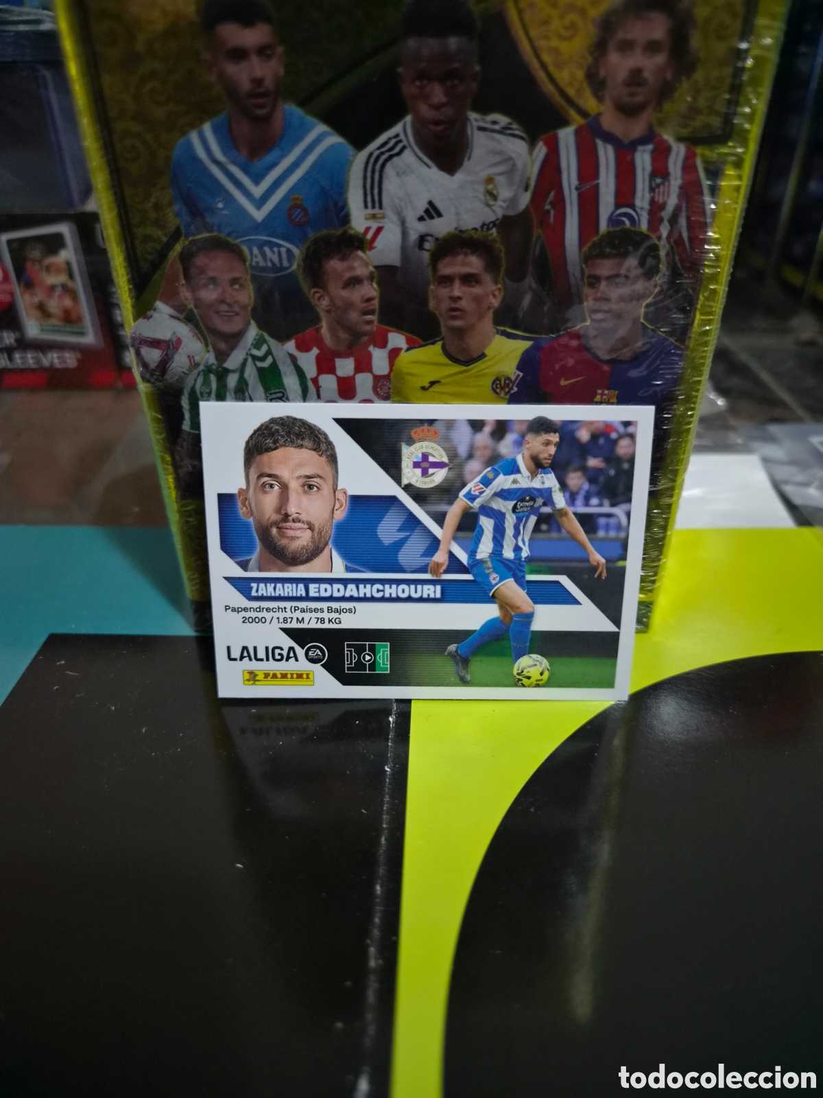 Figurine di Calcio: N&deg;19 Deportivo La Coru&ntilde;a Eddahchouri Liga Este 26/27
