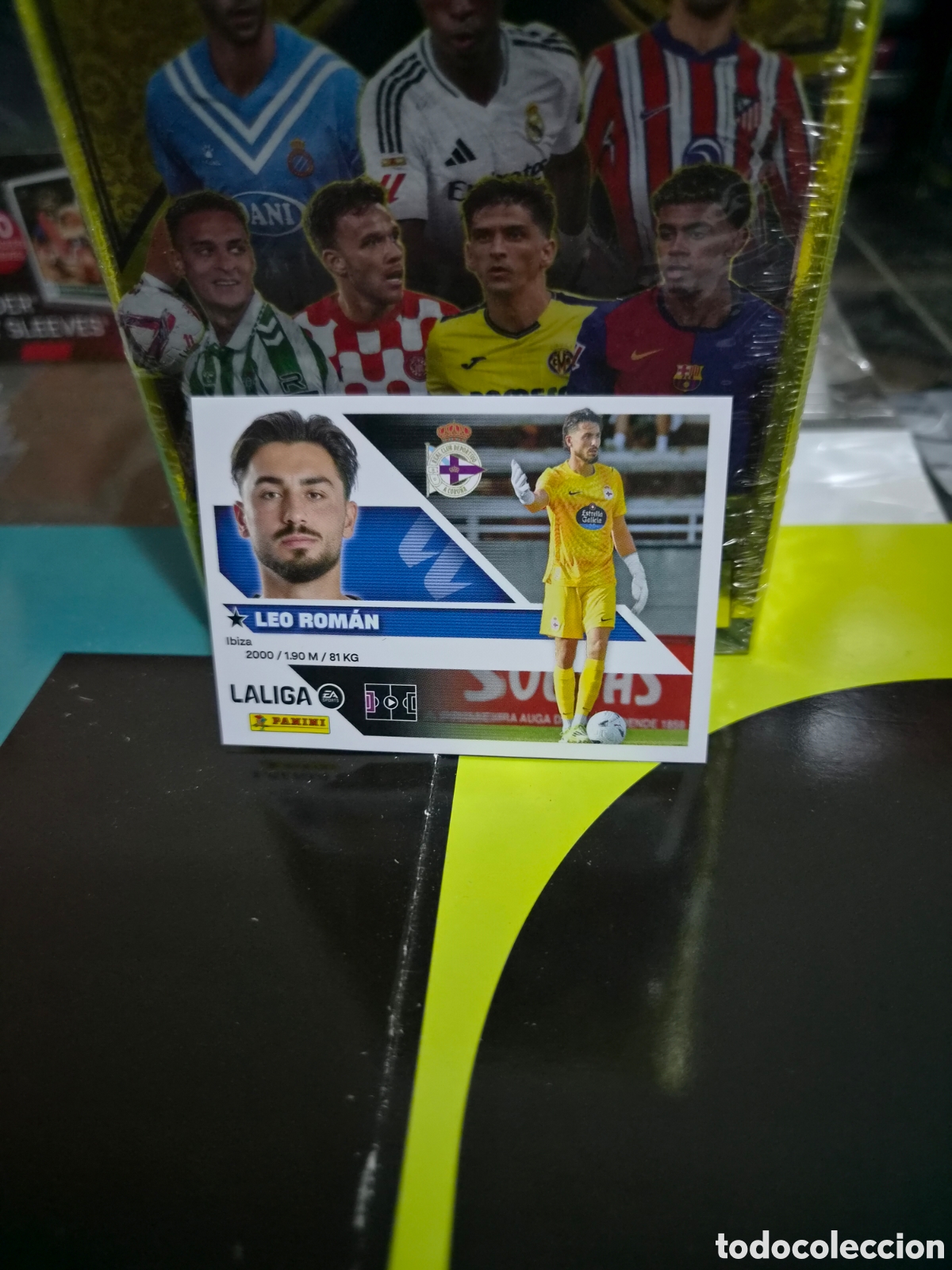 Figurine di Calcio: N&deg;8 Fichaje Leo Rom&aacute;n Liga Este 26/27