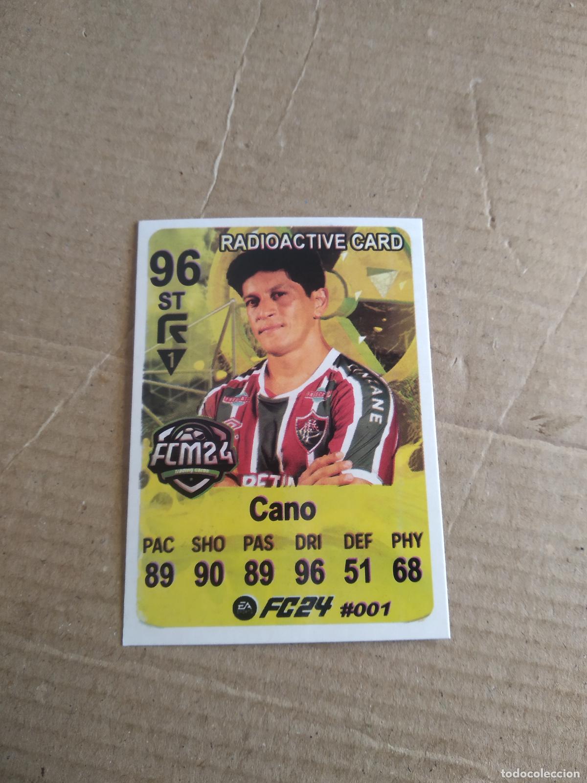 Fu&szlig;ball-Sticker: 1 CANO FLUMINENSE CROMO FUTBOL BRASILEIRAO EA SPORTS FC24 LIGA BRASIL CARD GAME