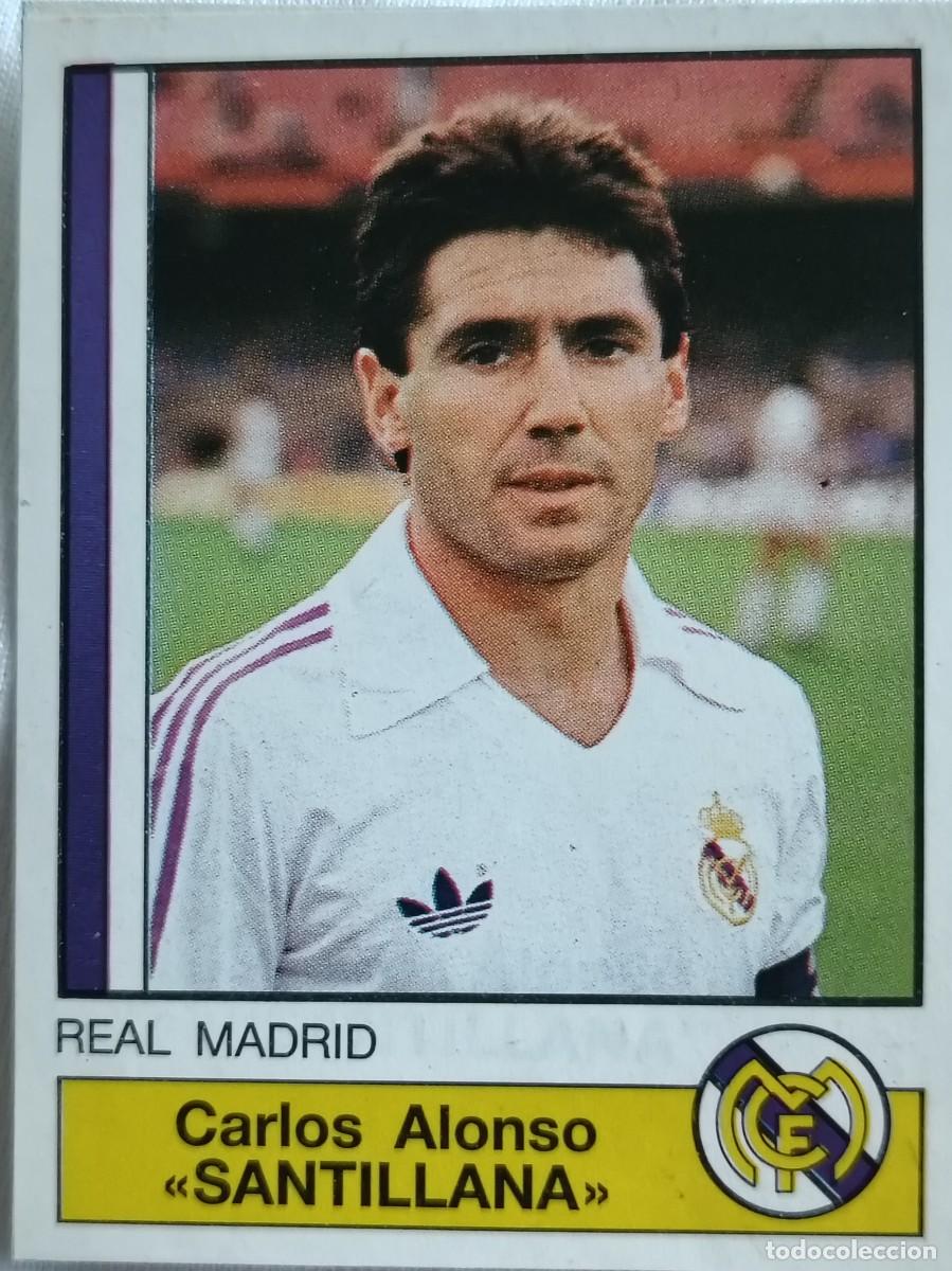 Cromos de f&uacute;tbol: #130 SANTILLANA (REAL MADRID C.F.) FUTBOL 87 PANINI