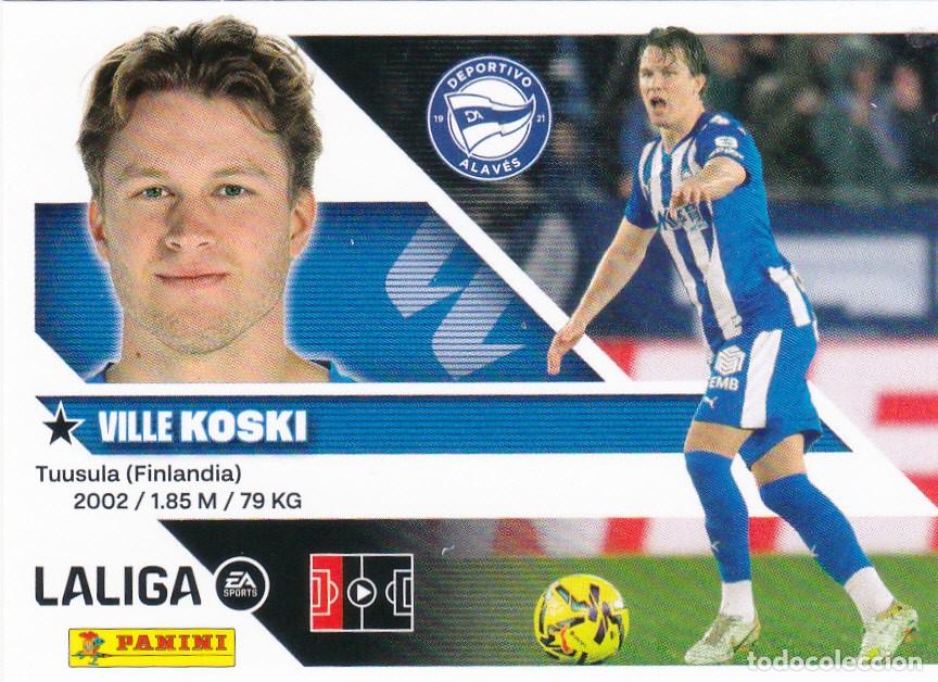 Cromos de f&uacute;tbol: ESTE 2026-27 * KOSKI * N&ordm; 6 - DEL ALAV&Eacute;S (NUEVO DE SOBRE) (A-20)