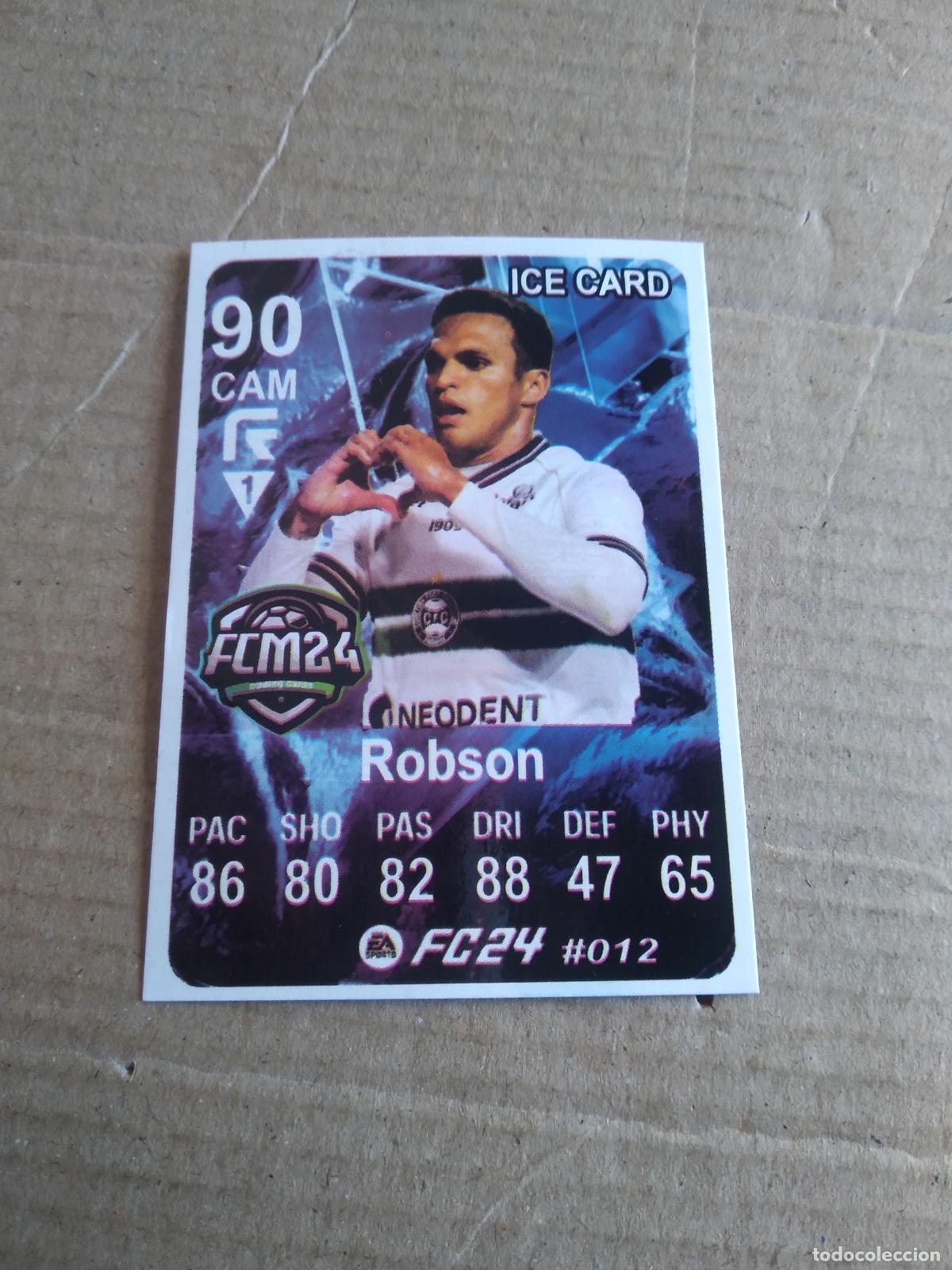 Cromos de f&uacute;tbol: 12 ROBSON CROMO FUTBOL BRASILEIRAO EA SPORTS FC24 LIGA BRASIL CARD GAME
