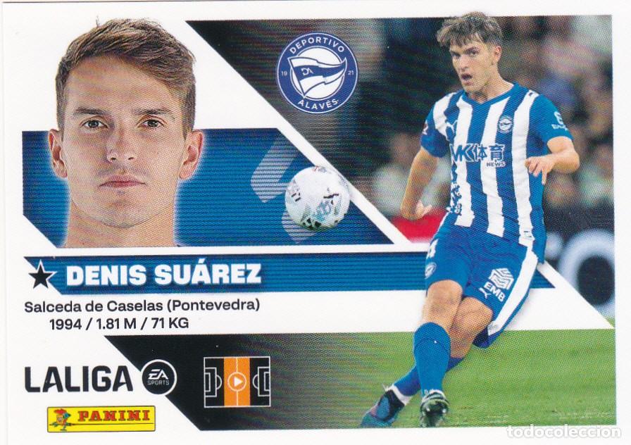 Cromos de f&uacute;tbol: ESTE 2026-27 * DENIS SU&Aacute;REZ * N&ordm; 16 - DEL ALAV&Eacute;S (NUEVO DE SOBRE) (A-20)