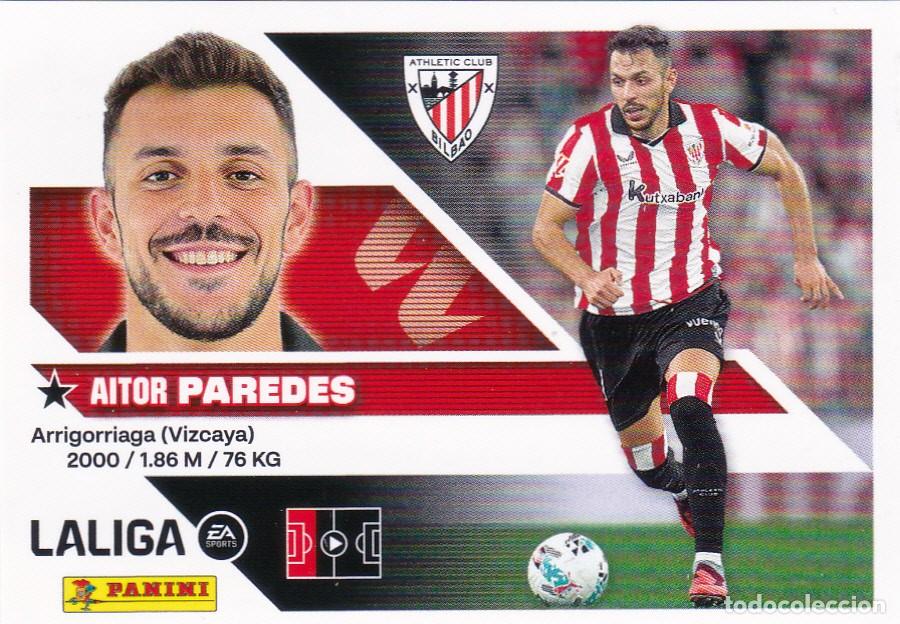 Cromos de f&uacute;tbol: ESTE 2026-27 * PAREDES * N&ordm; 6A - DEL AT BILBAO (NUEVO DE SOBRE) (A-20)