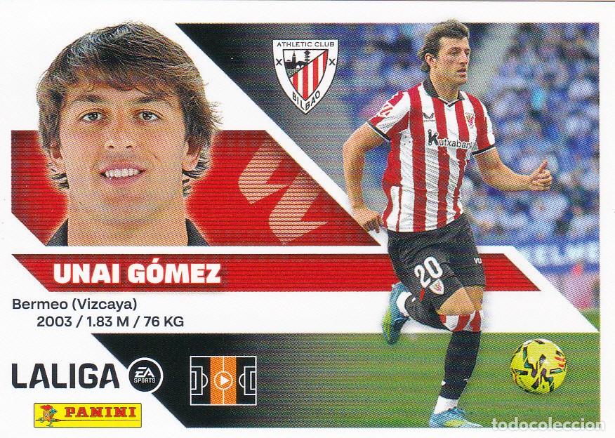 Cromos de f&uacute;tbol: ESTE 2026-27 * UNAI G&Oacute;MEZ * N&ordm; 13 - DEL AT BILBAO (NUEVO DE SOBRE) (A-20)