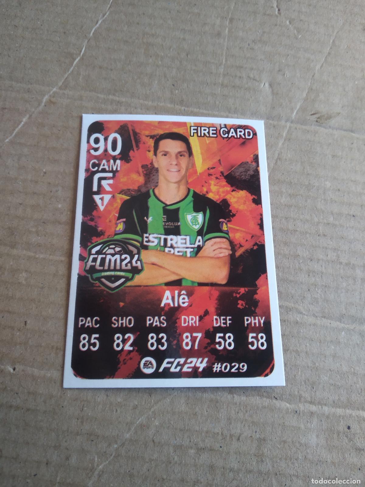 Cromos de f&uacute;tbol: 29 ALE AMERICA MG CROMO FUTBOL BRASILEIRAO EA SPORTS FC24 LIGA BRASIL CARD GAME