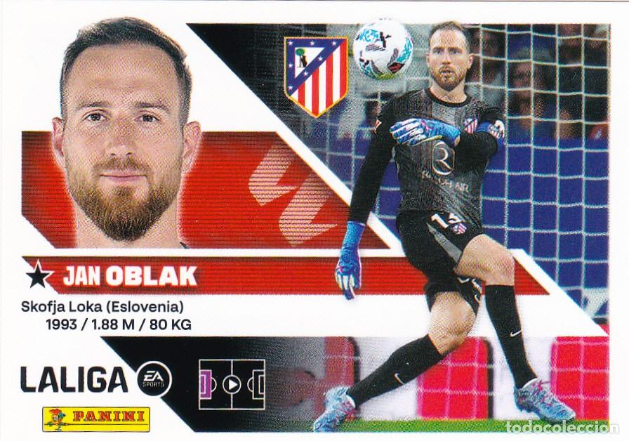 Cromos de f&uacute;tbol: ESTE 2026-27 * OBLAK * N&ordm; 3 - DEL AT MADRID (NUEVO DE SOBRE) (A-20)