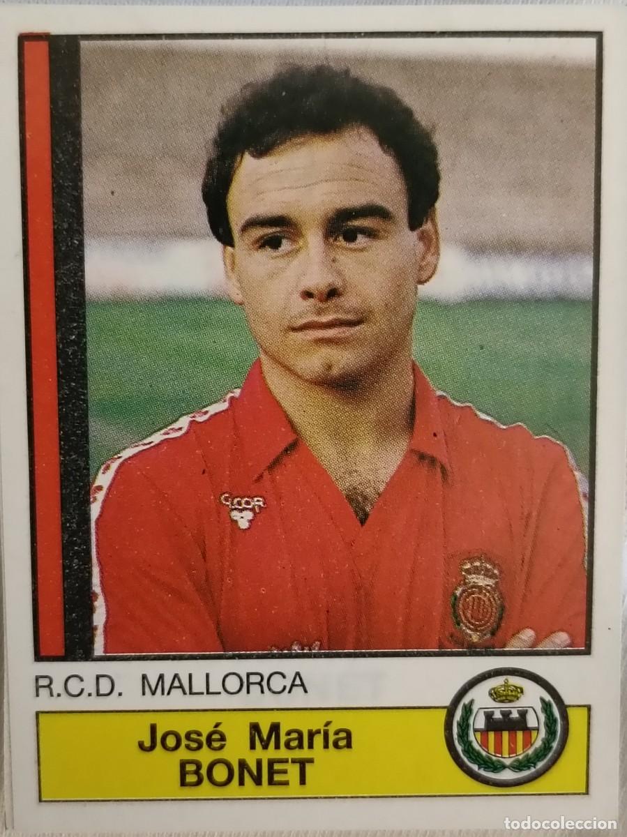 Cromos de f&uacute;tbol: #144 BONET (R.C.D. MALLORCA) FUTBOL 87 PANINI