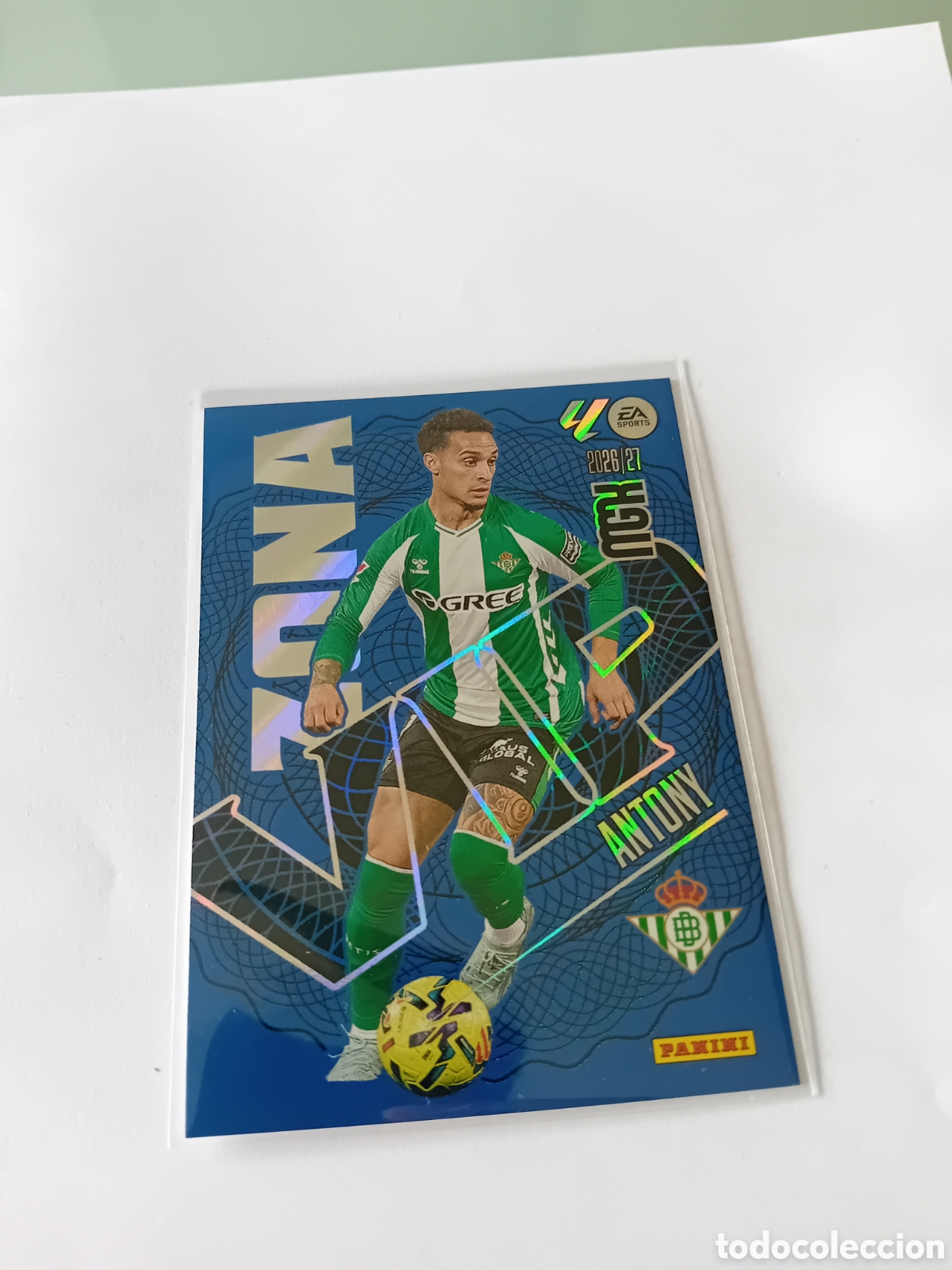 Cromos de Futebol: Antony Zona Vip 388 Betis 26 27 2026 2027 Megacracks MGK Panini Nuevo