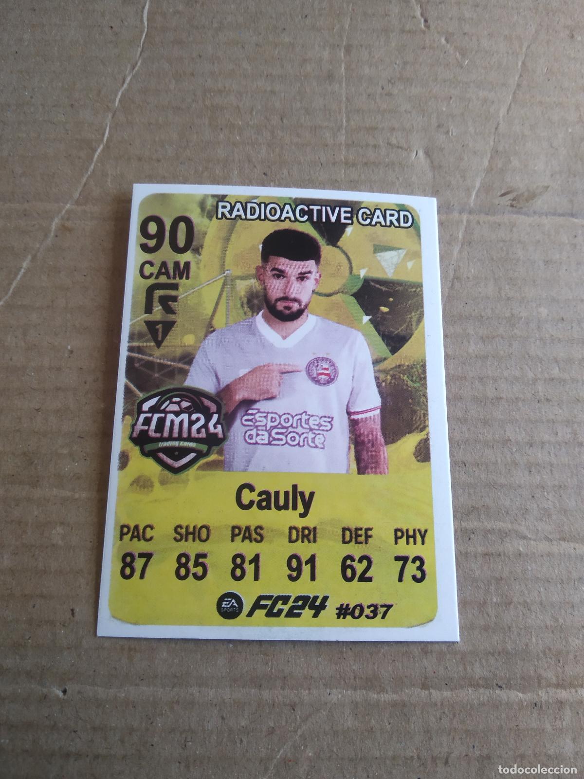 Cromos de Futebol: 37 CAULY BAHIA CROMO FUTBOL BRASILEIRAO EA SPORTS FC24 LIGA BRASIL CARD GAME