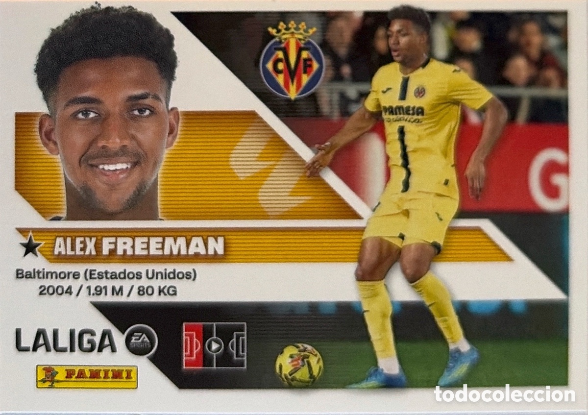 Cromos de f&uacute;tbol: 7B.- Freeman (VILLARREAL) - COLECCIONES ESTE 2026/27 (PANINI)