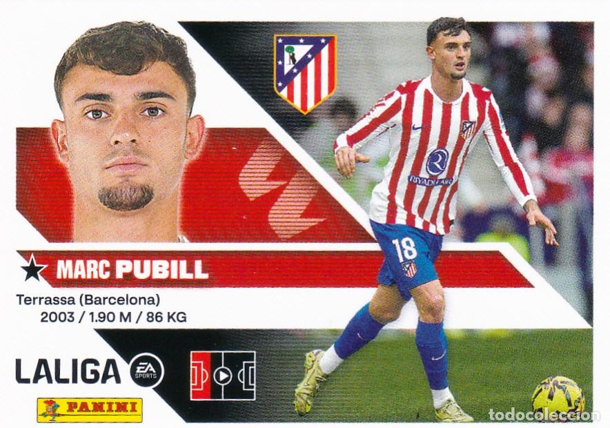 Cromos de f&uacute;tbol: ESTE 2026-27 * PUBILL * N&ordm; 7 - DEL AT MADRID (NUEVO DE SOBRE) (A-20)