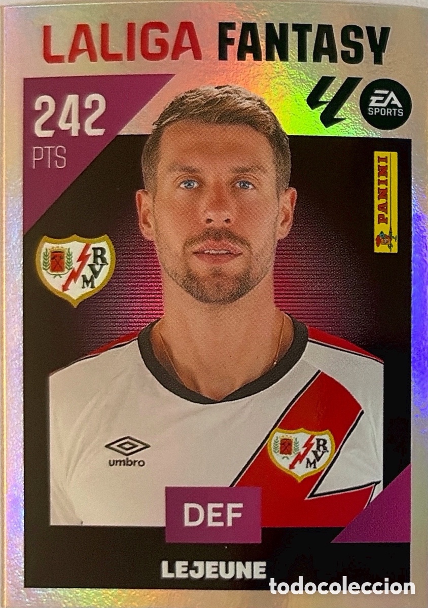 Cromos de f&uacute;tbol: 3.- Lejeune -LIGA FANTASY - (RAYO VALLECANO) - COLECCIONES ESTE 2026/27 (PANINI)