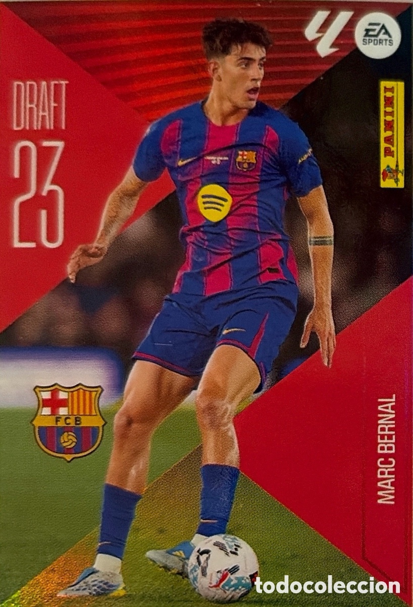 Cromos de f&uacute;tbol: 15.- Marc Bernal -Draft 23 - (BARCELONA) - COLECCIONES ESTE 2026/27 (PANINI)