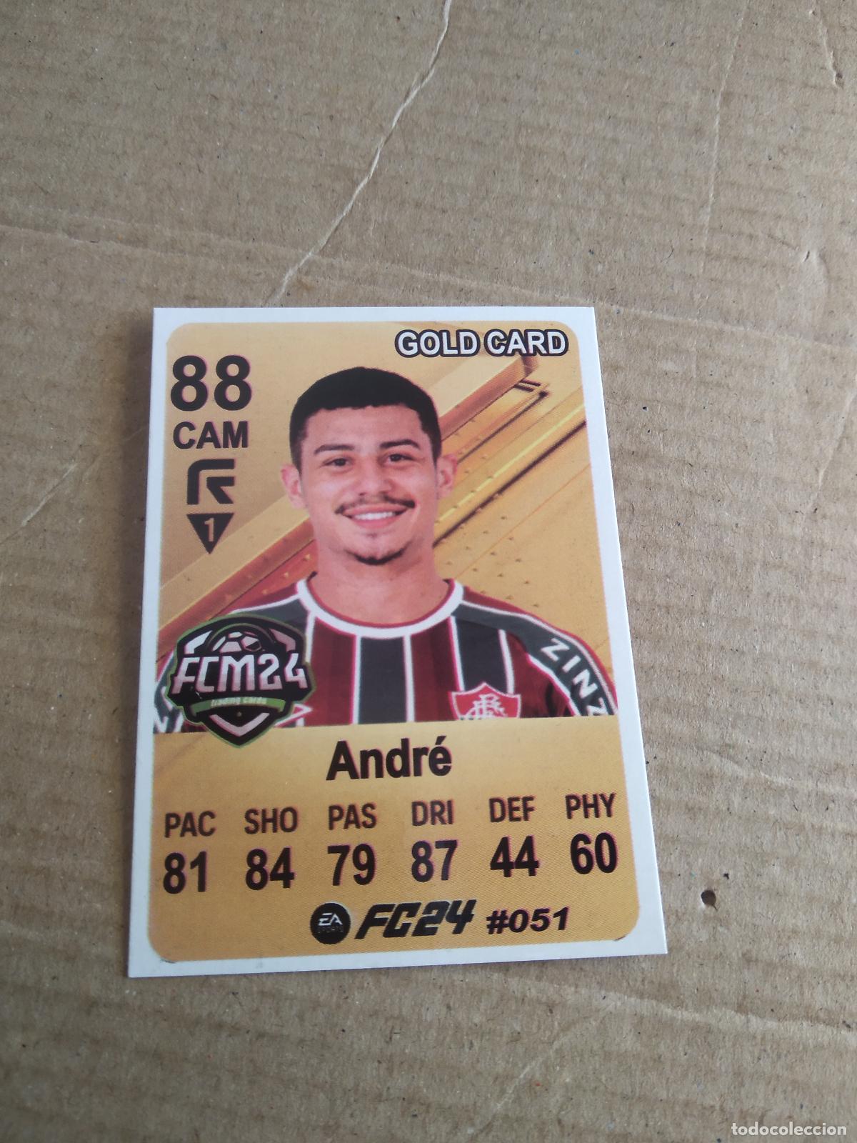 Cromos de f&uacute;tbol: 51 ANDRE FLUMINENSE CROMO FUTBOL BRASILEIRAO EA SPORTS FC24 LIGA BRASIL CARD GAME