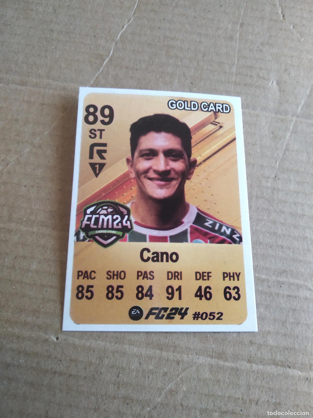 Cromos de f&uacute;tbol: 52 CANO FLUMINENSE CROMO FUTBOL BRASILEIRAO EA SPORTS FC24 LIGA BRASIL CARD GAME