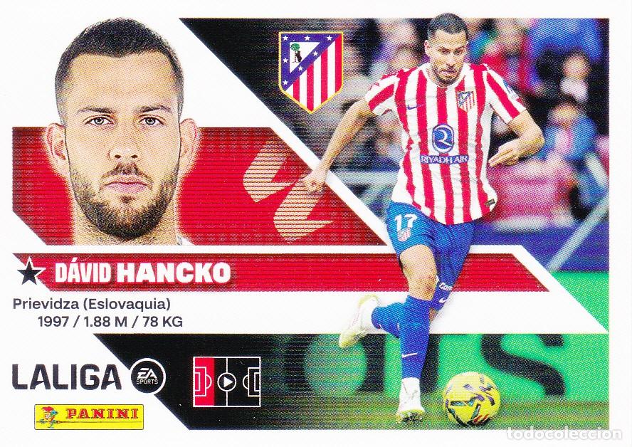 Cromos de f&uacute;tbol: ESTE 2026-27 * HANCKO * N&ordm; 9 - DEL AT MADRID (NUEVO DE SOBRE) (A-20)