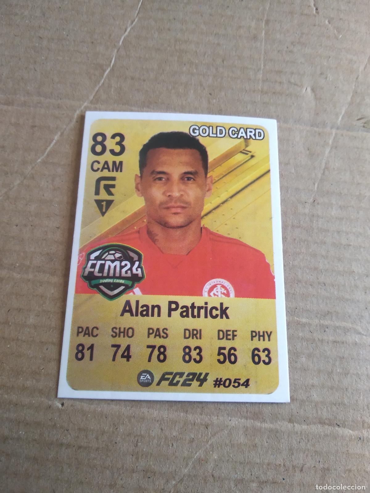Cromos de f&uacute;tbol: 54 ALAN PATRICK INTERNACIONAL CROMO FUTBOL BRASILEIRAO EA SPORTS FC24 LIGA BRASIL CARD GAME