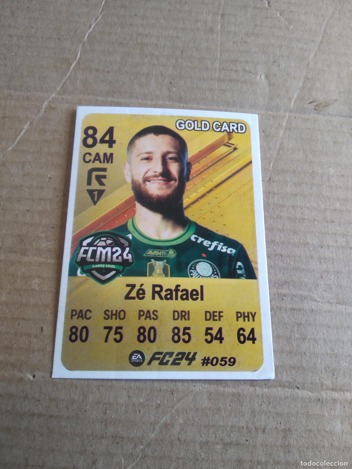 Cromos de Futebol: 59 ZE RAFAEL PALMEIRAS CROMO FUTBOL BRASILEIRAO EA SPORTS FC24 LIGA BRASIL CARD GAME
