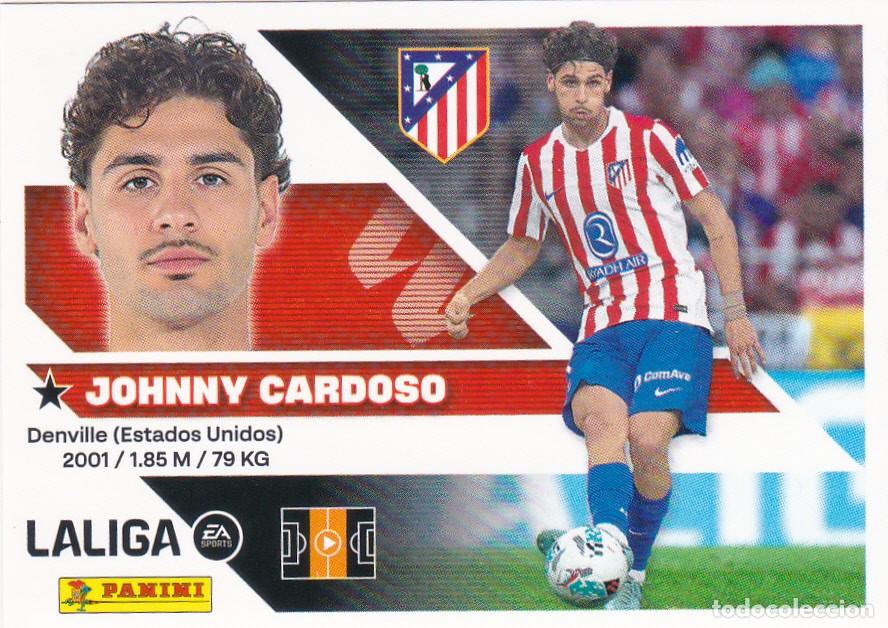 Cromos de Futebol: ESTE 2026-27 * JOHNNY CARDOSO * N&ordm; 13 - DEL AT MADRID (NUEVO DE SOBRE) (A-20)