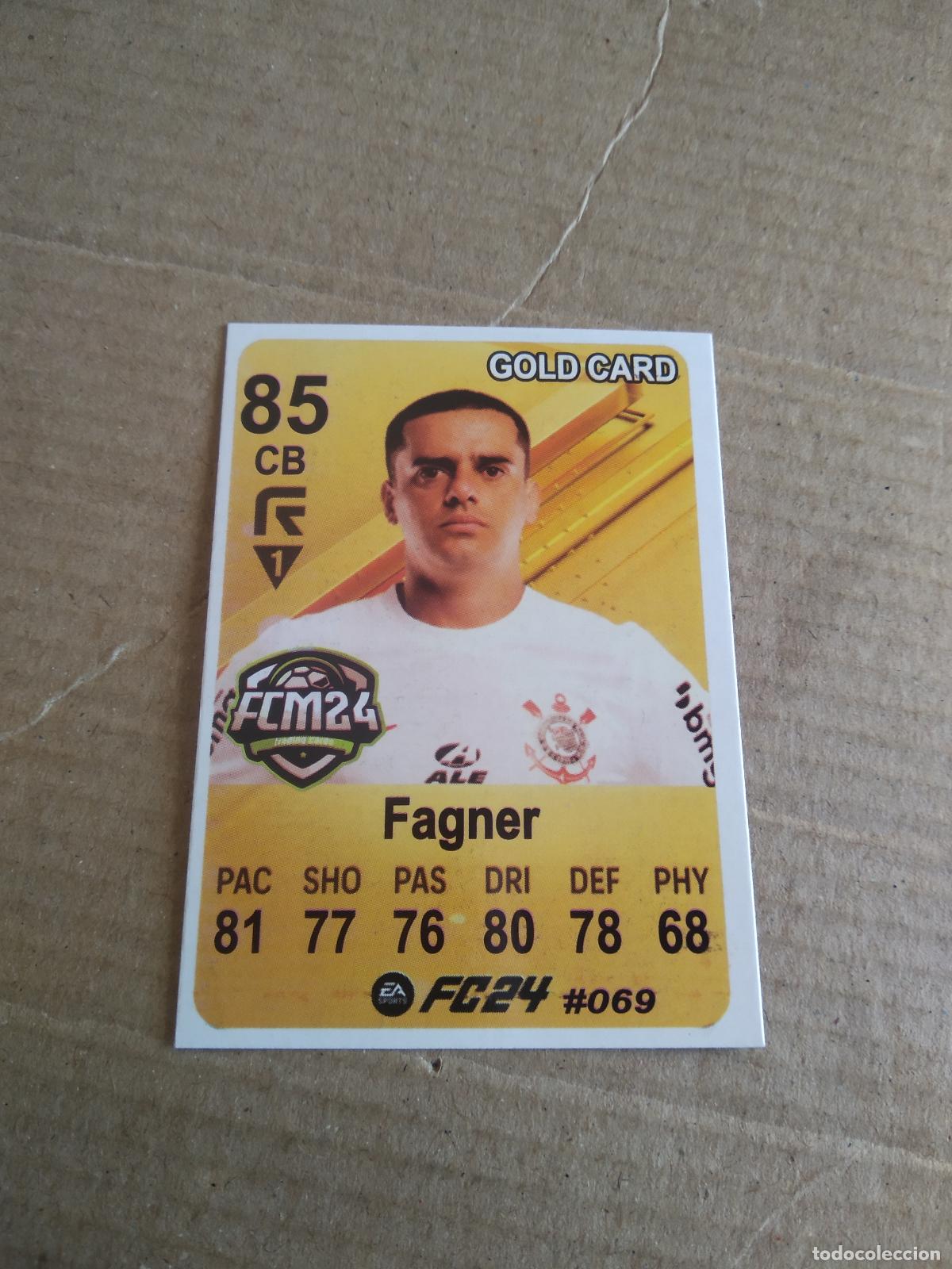 Cromos de Futebol: 69 FAGNER CORINTHIANS CROMO FUTBOL BRASILEIRAO EA SPORTS FC24 LIGA BRASIL CARD GAME