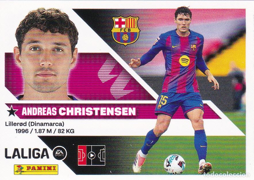 Cromos de f&uacute;tbol: ESTE 2026-27 * CHRISTENSEN * N&ordm; 6B - DEL BARCELONA (NUEVO DE SOBRE) (A-20)