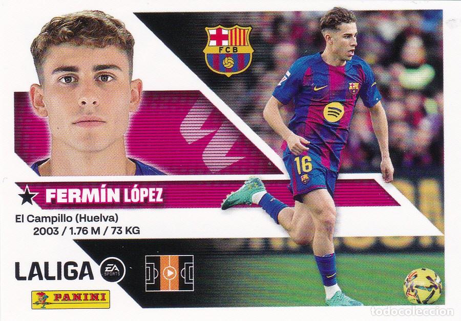 Cromos de f&uacute;tbol: ESTE 2026-27 * FERM&Iacute;N * N&ordm; 16 - DEL BARCELONA (NUEVO DE SOBRE) (A-20)