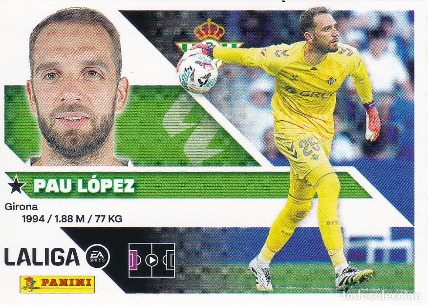 Cromos de f&uacute;tbol: ESTE 2026-27 * PAU LOPEZ * N&ordm; 4 - DEL BETIS (NUEVO DE SOBRE) (A-20)