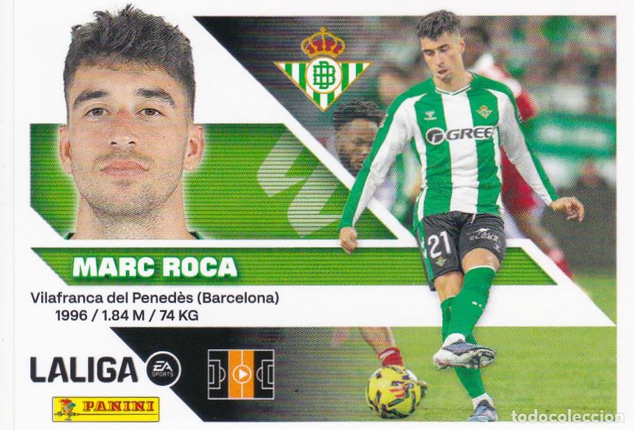 Football Stickers: ESTE 2026-27 * MARC ROCA * N&ordm; 10 - DEL BETIS (NUEVO DE SOBRE) (A-20)