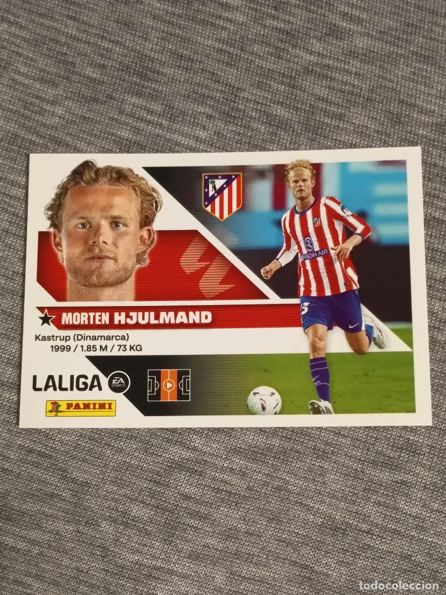 Cromos de f&uacute;tbol: Liga este 26 27 Panini HJULMAND FICHAJE N&deg;5 ATL&Eacute;TICO DE MADRID nuevo