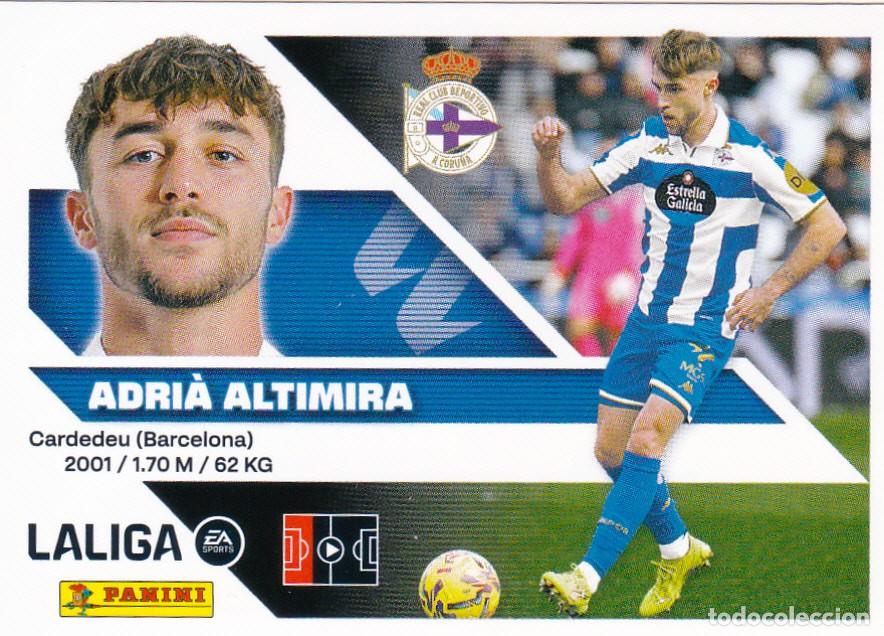 Cromos de f&uacute;tbol: ESTE 2026-27 * ADRI&Aacute; ALTIMIRA * N&ordm; 5 - DEL DEPOR (NUEVO DE SOBRE) (A-20)