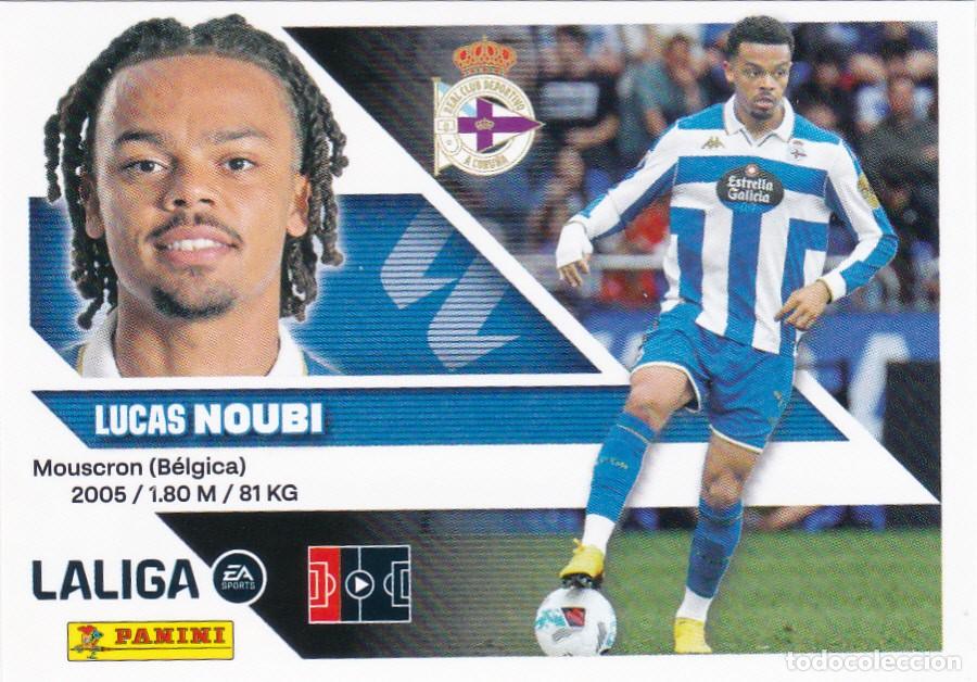 Cromos de f&uacute;tbol: ESTE 2026-27 * NOUBI * N&ordm; 7 - DEL DEPOR (NUEVO DE SOBRE) (A-20)