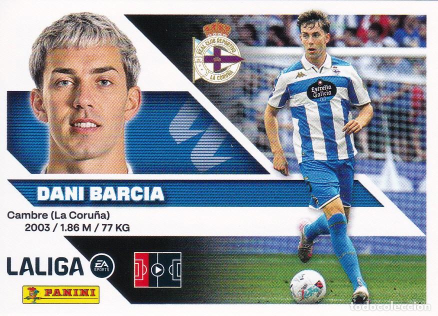 Cromos de f&uacute;tbol: ESTE 2026-27 * DANI BARCIA * N&ordm; 8 - DEL DEPOR (NUEVO DE SOBRE) (A-20)