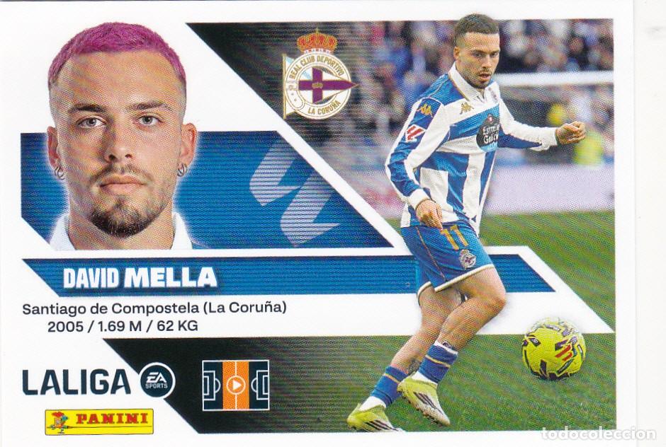Cromos de f&uacute;tbol: ESTE 2026-27 * MELLA * N&ordm; 16 - DEL DEPOR (NUEVO DE SOBRE) (A-20)