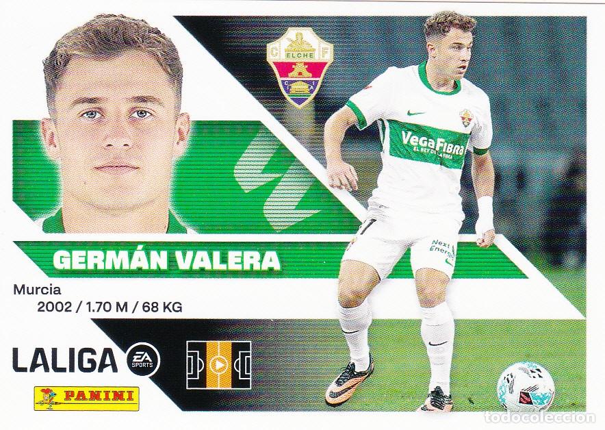 Cromos de f&uacute;tbol: ESTE 2026-27 * GERM&Aacute;N VALERA * N&ordm; 10 - DEL ELCHE (NUEVO DE SOBRE) (A-20)