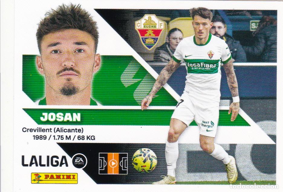 Cromos de f&uacute;tbol: ESTE 2026-27 * JOSAN * N&ordm; 15 - DEL ELCHE (NUEVO DE SOBRE) (A-20)