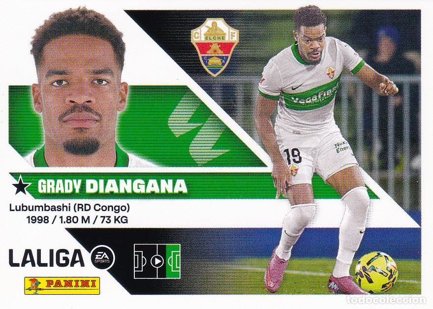 Cromos de f&uacute;tbol: ESTE 2026-27 * DIANGANA * N&ordm; 19 - DEL ELCHE (NUEVO DE SOBRE) (A-20)
