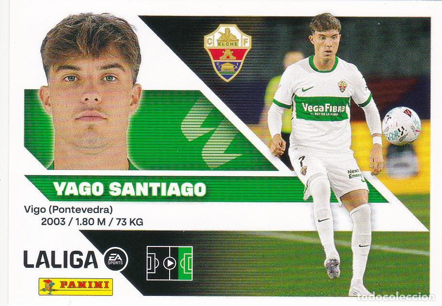 Cromos de f&uacute;tbol: ESTE 2026-27 * YAGO SANTIAGO * N&ordm; 20 - DEL ELCHE (NUEVO DE SOBRE) (A-20)